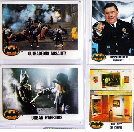 Topps Tim Burton's Batman Trading Cards