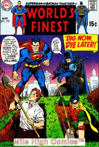 WORLDS FINEST (1941 Series)  (DC) (WORLD'S FINEST) #195 Good Comics Book