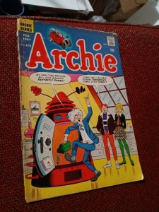 ARCHIE Comics #170 Feb 1967 BETTY Cover Time Machine Dan DeCarlo art silver age