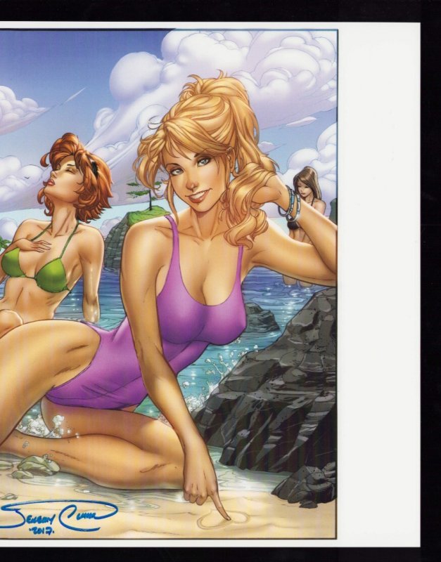 Light Earth #3 Kickstarter Wraparound Cover 11 x 17 Art Print SIGNED