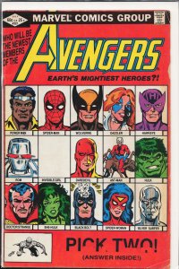 The Avengers #221 (1982) The Avengers