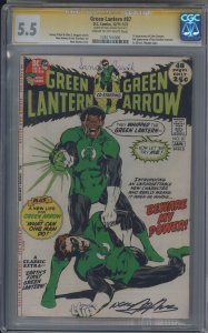 Green Lantern 87 CGC SS 5.5 1st John Stewart 2nd Guy Gardner Neal Adams 1971 ?