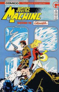 Justice Machine Featuring the Elementals #4 FN; COMICO | save on shipping - deta