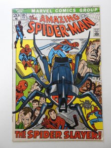 The Amazing Spider-Man #105 (1972) Sharp Fine- Condition!
