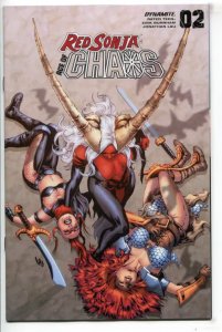 RED SONJA AGE OF CHAOS (2019 DYNAMITE) #2 VARIANT CVR A PARRILLO