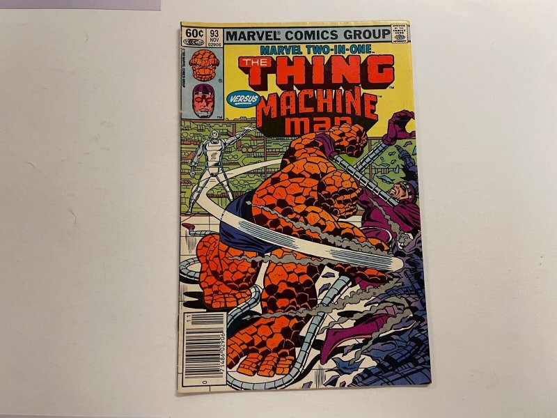 3 The Thing Marvel Comics Group  # 90 91 92  Spider-Man Fantastic Four 96 NO4