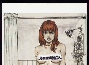 Mary Jane In the Shower By Eric Basaldua (Ebas) 11x17 Art Print SIGNED