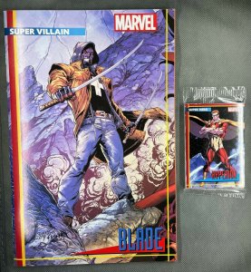 Heroes Reborn (2021) #1 NM Trading Card Variant Cover Blade W/ Hyperion Card