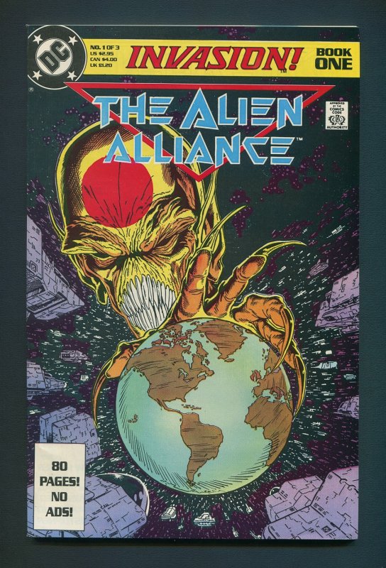 Invasion The Alien Alliance #1  / 8.5 VFN+ / October 1988