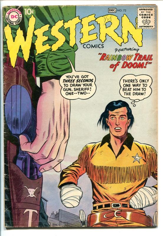 WESTERN #72 1958-DC- POW WOW SMITH-WYOMING KID-NIGHT HAWK-vg