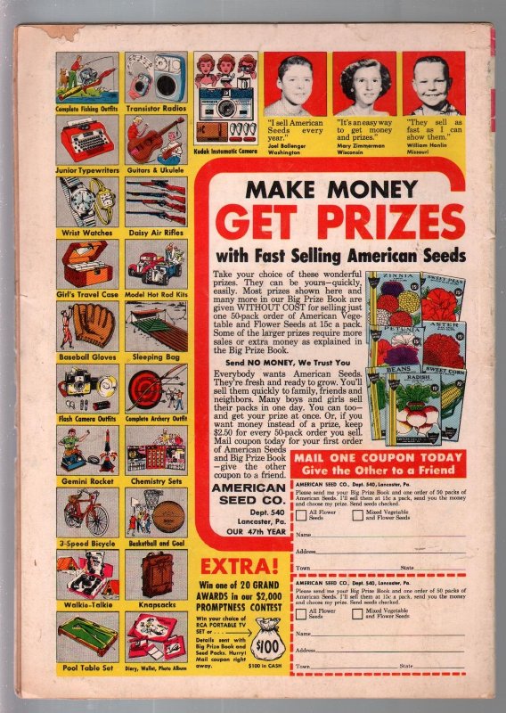 Donald Duck #100  1965 - Gold Key  -VG - Comic Book