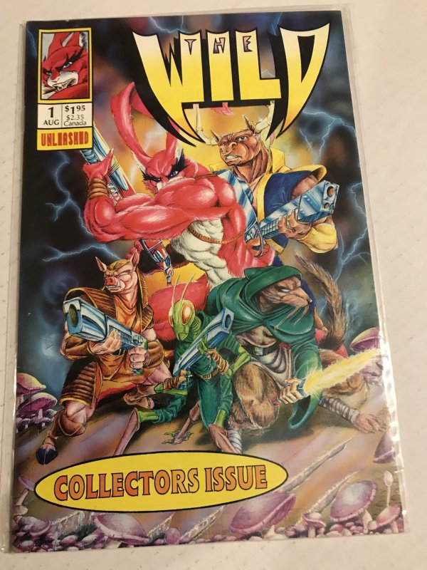 THE WILD #1 ; Unleashed 1988 VF/NM; animal hero team, indie