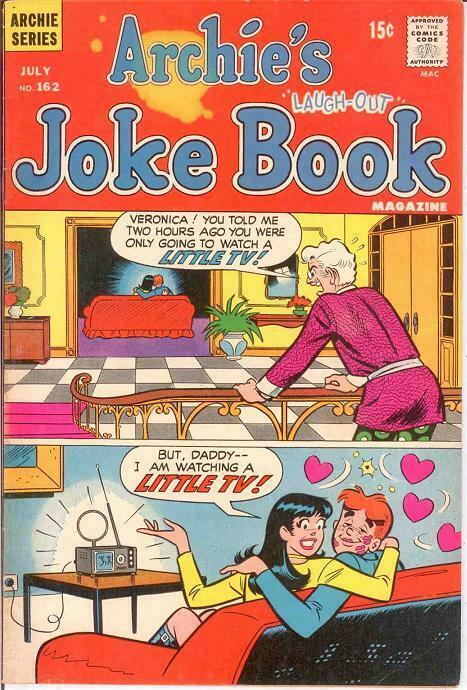 ARCHIES JOKE BOOK (1954-1982)162 VG-F July 1971 COMICS BOOK