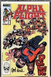 Alpha Flight #5 (1983) Alpha Flight [Key Issue]