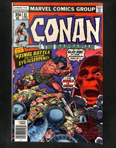 Conan The Barbarian #81