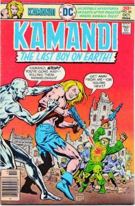 Kamandi, the Last Boy on Earth #46 FN ; DC | October 1976 Keith Giffen