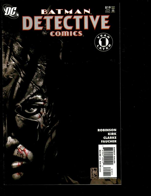 13 Detective Comics DC #811 812 813 814 815 816 817 818 819 820 830 829 800 SM11