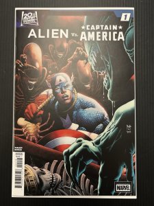 Alien vs Captain America #1 1:25 Siqueira Variant 2025 Marvel Comic PROSHIPPER