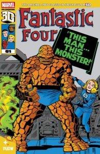 Fantastic Four #51 Pan Dimensional 3D Edition Comic Book 2025 - Marvel