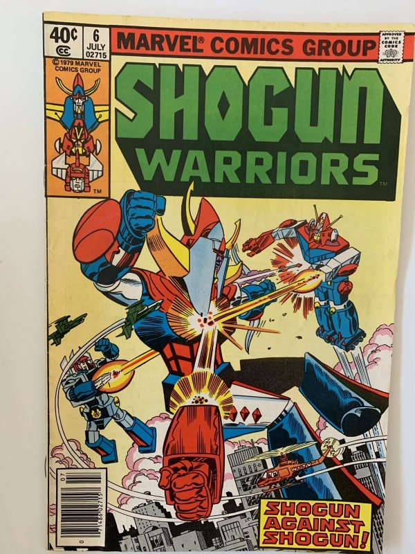 Shogun Warriors #6 - VG/FN (1979)