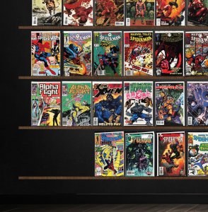 Huge Lot 150+ Comics with Marvel Tales, The Sensational Spider-Man & More!