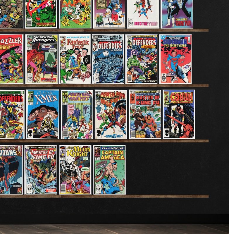 Huge Lot 150+ Comics with Alpha Flight, Conan The Barbarian & More!