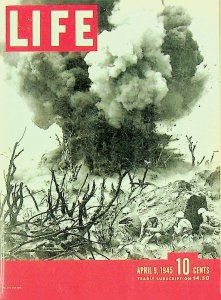 Life Magazine April  9, 1945 - Miniature - Pre-Owned 