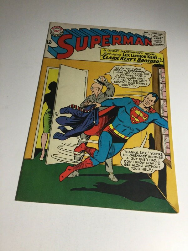 Superman 175 Vf- Very Fine- 7.5 DC Comics