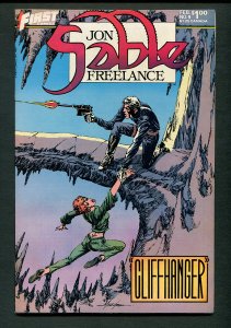 Jon Sable #9 ( 9.0 VFN/NM ) Mike Grell Script & Art /  Feb 1984