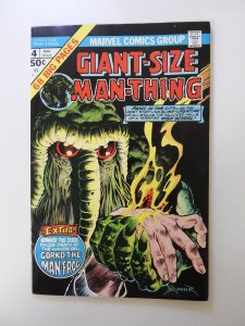 Giant-Size Man-Thing #4 (1975) FN condition subscription fold