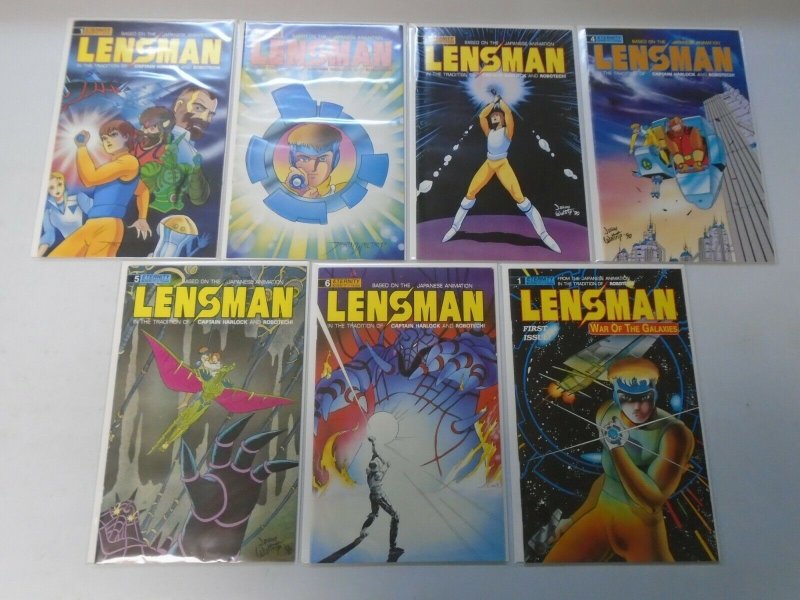 Lensman 2 sets 13 different issues 6.0 FN (1990)