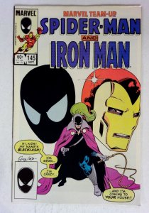 Marvel Team-Up #145 1984 Iron Man Blacklash NM-