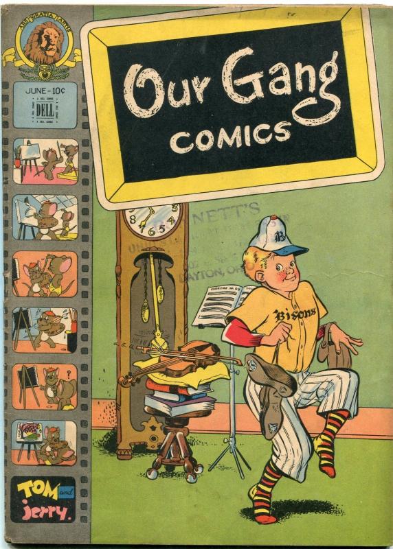 Our Gang #35 1947- Carl Barks- Walt Kelly- Dell Golden Age VG+