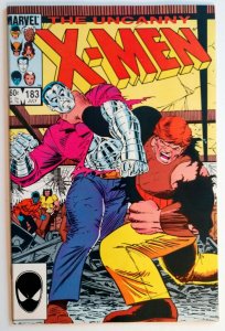 X-Men #183, Classic Battle Juggernaut vs Colossus