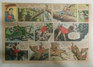 Superman Sunday Page #825 by Wayne Boring from 8/21/1955 Size ~11 x 15 inches