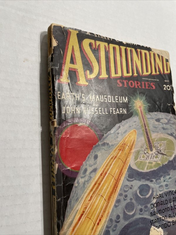 Astounding Stories Pulp May 1935  Volume 15 #3 Poor