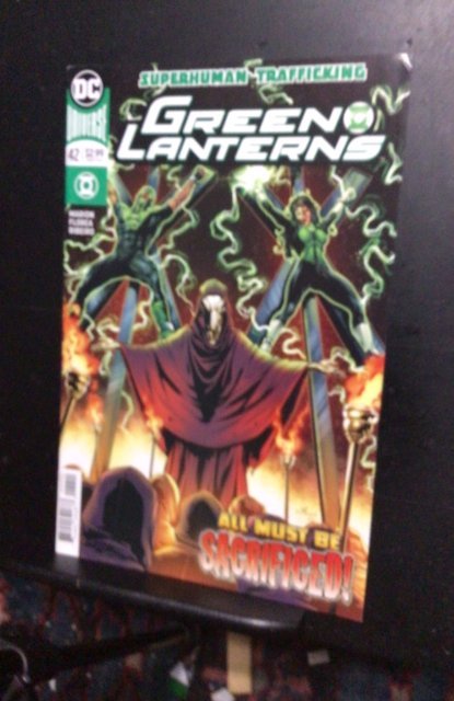 Green Lanterns #42 (2018) Super human trafficking! High-grade key!  NM- Wow