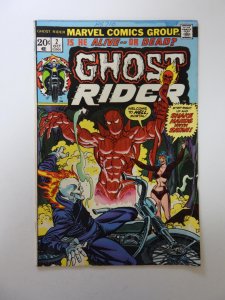 Ghost Rider #2 Regular Edition (1973) VG/FN condition overspray