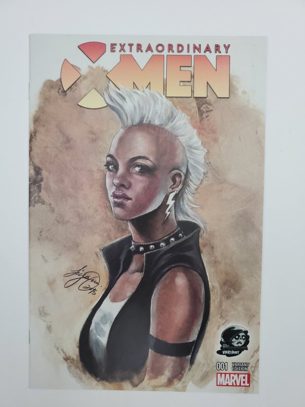 Extraordinary X-Men #1 Phantom Exclusive Siya Oum Color Variant (2016)