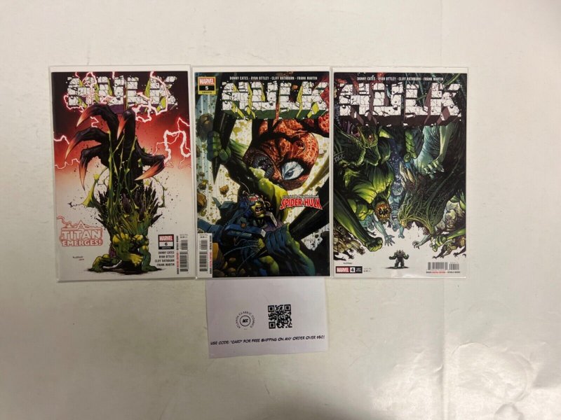 3 Hulk Marvel Comic Books # 4 5 6 Defenders Avengers Iron Man Thor 32 JS63