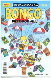 BONGO COMICS #1, NM, FCBD, Bart Simpson, Lisa, 2017, more Promo / items in store