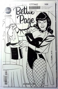 Bettie Page #1 G 2018 Dynamite 9.4 1:20 Incentive Var David Williams B&W Comic