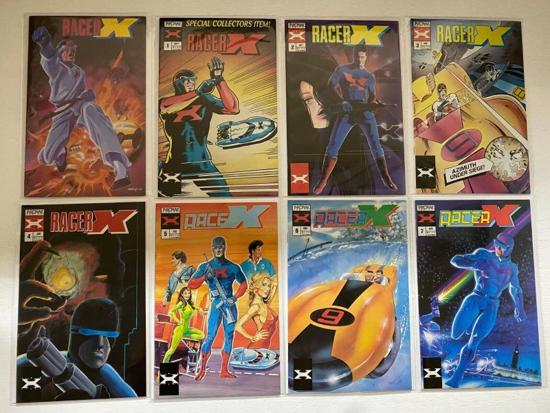 Racer X sear set:#0-10 missing #11 Now 1st Series 11 diff 8.0 VF (1988 to 1989) 