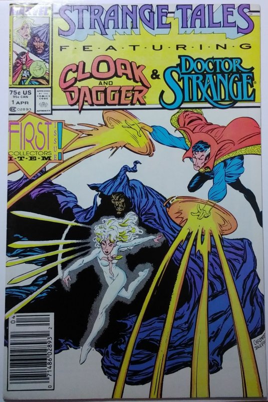 Strange Tales #1 (1987) Newsstand Edition Doctor Strange Cloak & Dagger