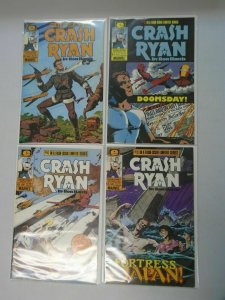 Crash Ryan set #1-4 8.0 VF (1984)