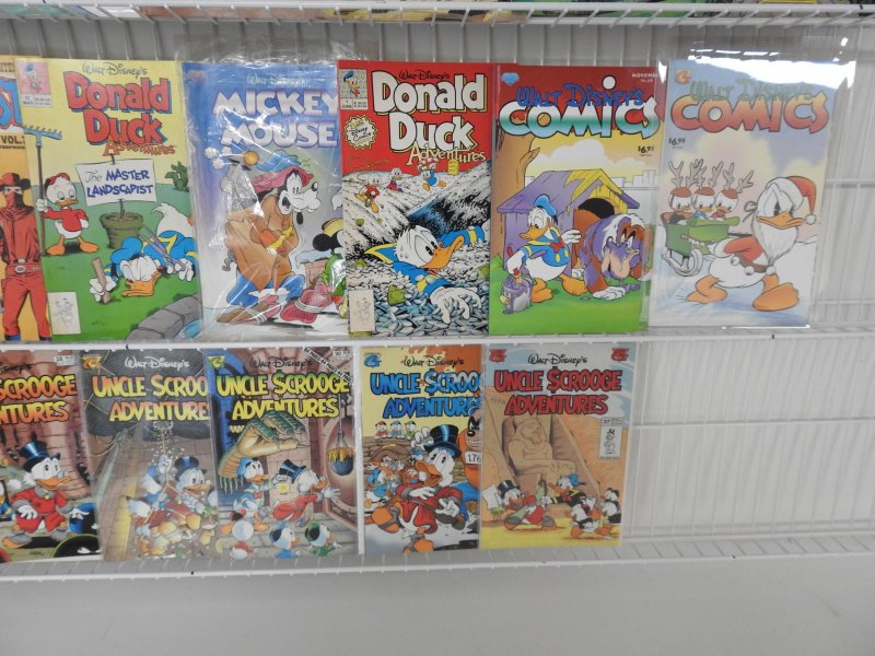 Lot of 35 Comics W/ Uncle Scrooge, Donald Duck, +More! Avg  FN/VF Condition!