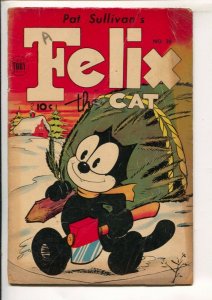 Felix The Cat #38 1953-Toby-Christmas issue-Otto Messmer art-Santa Claws & In...