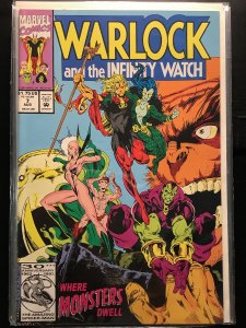 Warlock and the Infinity Watch #7 Direct Edition (1992)