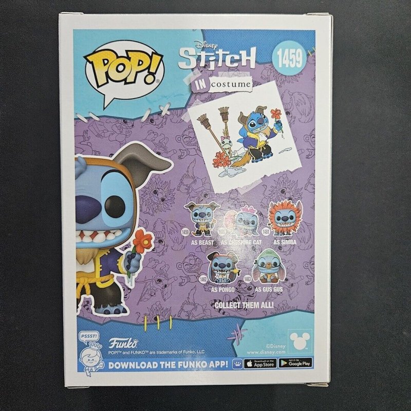 Funko Pop! Disney Stitch in Costume as Beast #1459