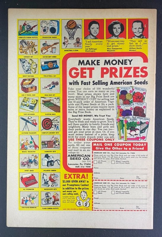 Superboy (1949) #154 VF- (7.5) Neal Adams Cover